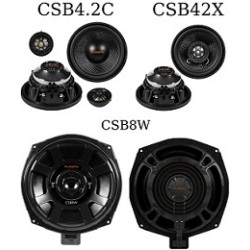 Musway CSB42X 10 cm 2-Wege-Lautsprecher mit 120 Watt RMS: 60 Watt F G - für BMW E