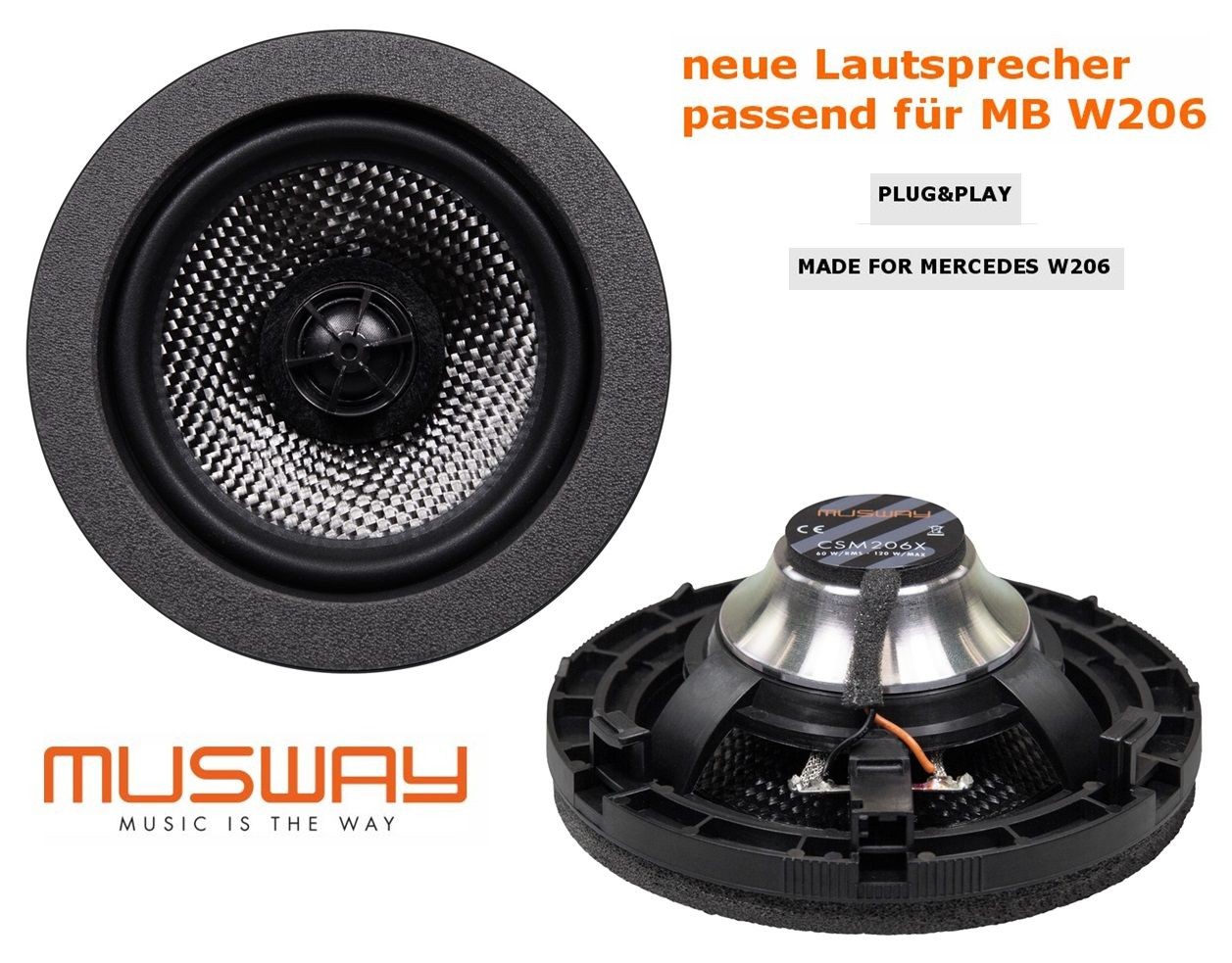 Musway Plug and Play CSM206X - Özen Hifi
